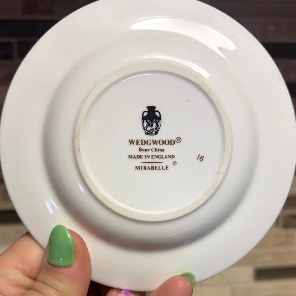 Wedgewood Mirabelle Floral Bone China Ashtray